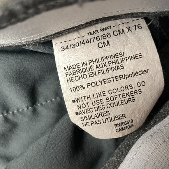 Under Armour Golf Matchplay Chino Pants Men's 34x30 Gray Athletic Causal - Picture 6 of 13